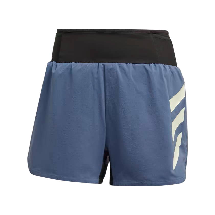Pantalon corto Adidas Terrex Agravic mujer azul