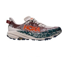 Hoka Speedgoat 6 rojo beige