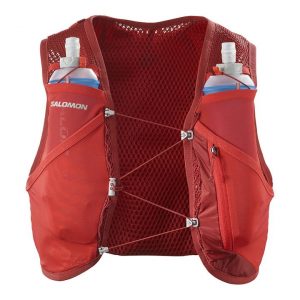 chaleco Salomon Active Skin 4 set rojo en oferta