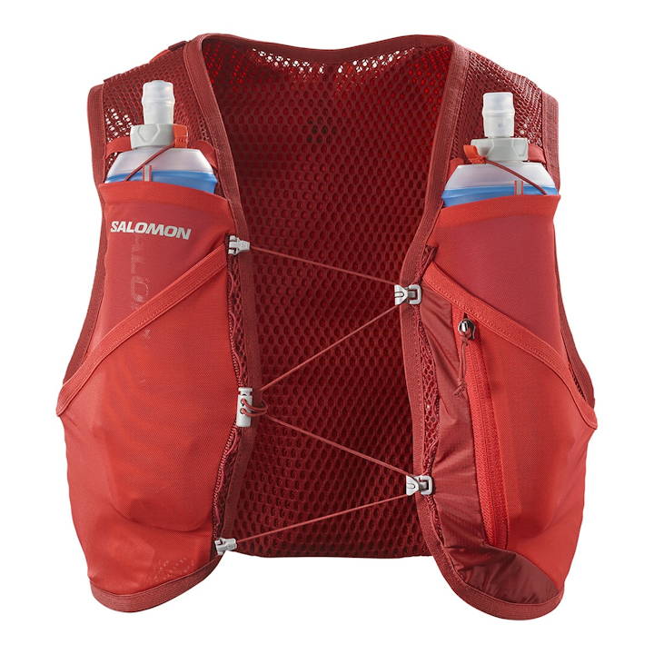 chaleco Salomon Active Skin 4 set rojo en oferta